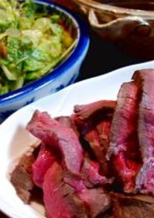 牛もも肉のたたき-レシピのメイン写真