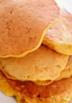 離乳食にも♪かぼちゃとツナのパンケーキ-レシピのメイン写真