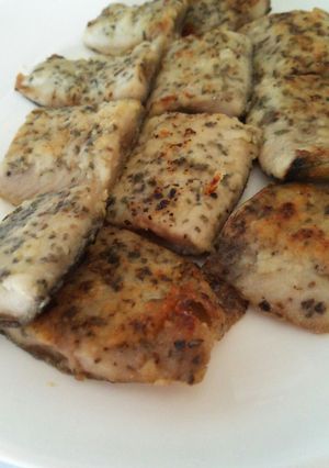 秋刀魚のニンニク・バジル焼き-レシピのメイン写真