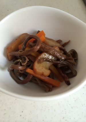 甘すぎない＊ぜんまいの煮物-レシピのメイン写真