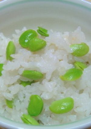 緑あざやか！ふっくら枝豆ご飯-レシピのメイン写真