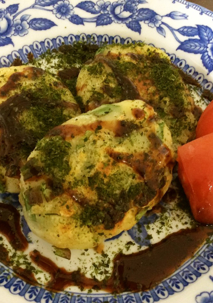 ジャガイモ餅のお好み焼き風-レシピのメイン写真