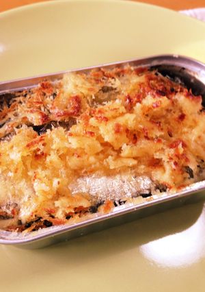 オイルサーディンのパン粉焼き-レシピのメイン写真