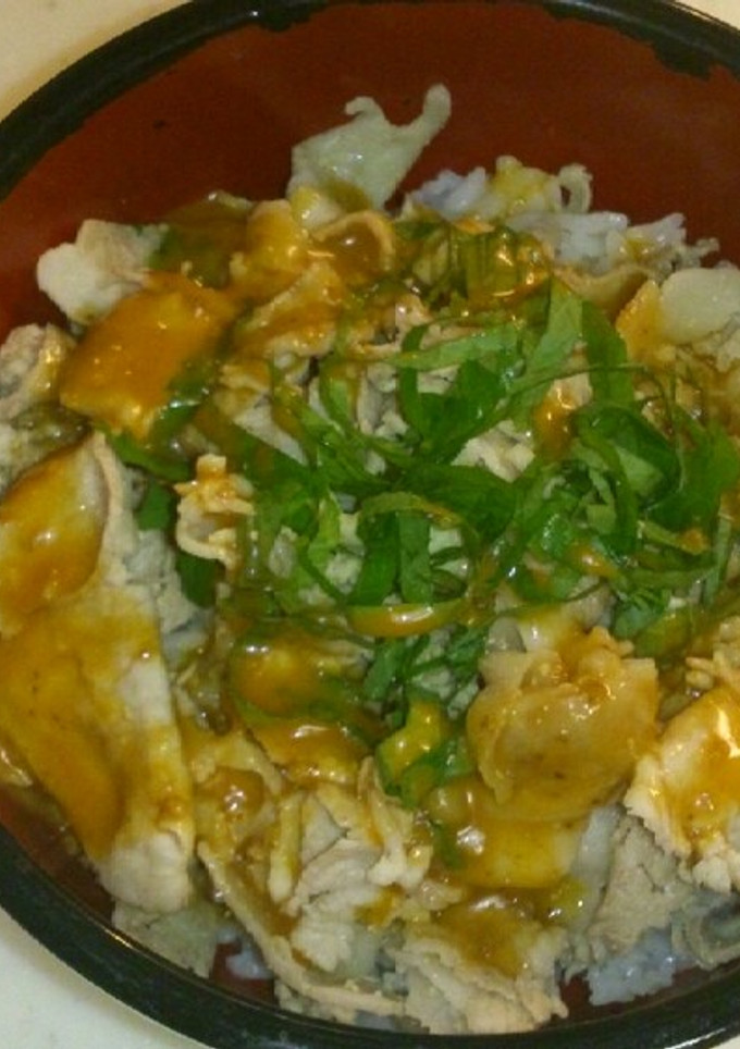 簡単豚丼-レシピのメイン写真