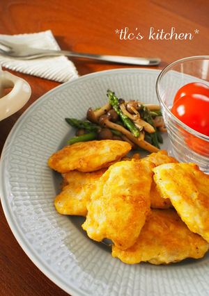 ＊簡単！鶏胸肉のカレーチーズピカタ＊-レシピのメイン写真