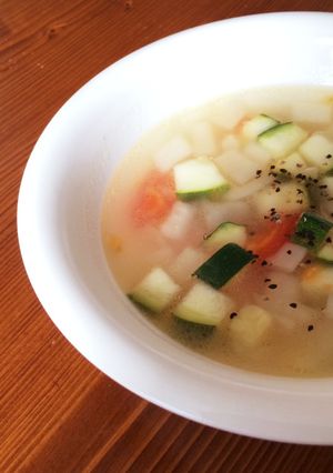 鶏のダシが美味しい♡食べるスープ-レシピのメイン写真