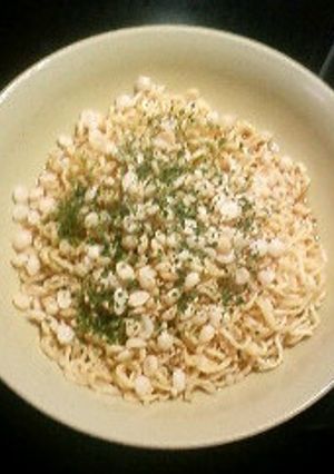 袋麺で、なんちゃって「たぬき中華」-レシピのメイン写真