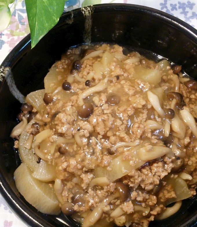 ♪大根のそぼろ煮♪-レシピのメイン写真