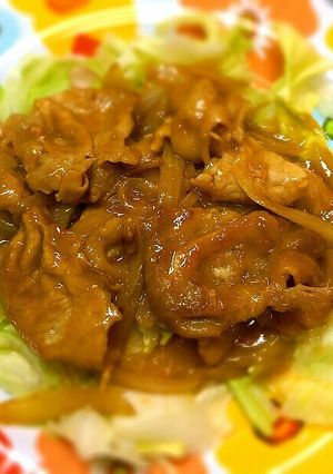 ご飯が進む豚の生姜焼き♪簡単で美味しい!-レシピのメイン写真