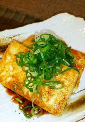 簡単⭐豆腐の照り焼き⭐ネギまみれ♪-レシピのメイン写真