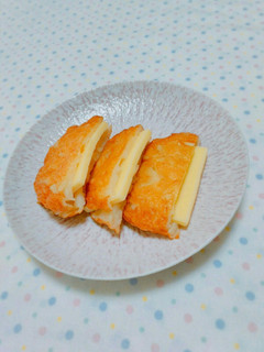 〖薩摩揚げのチーズサンド〗-レシピのメイン写真