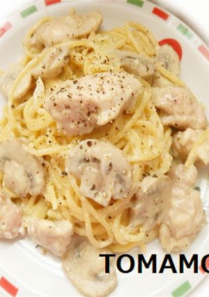 ★チキンマッシュルームクリーミーパスタ★-レシピのメイン写真
