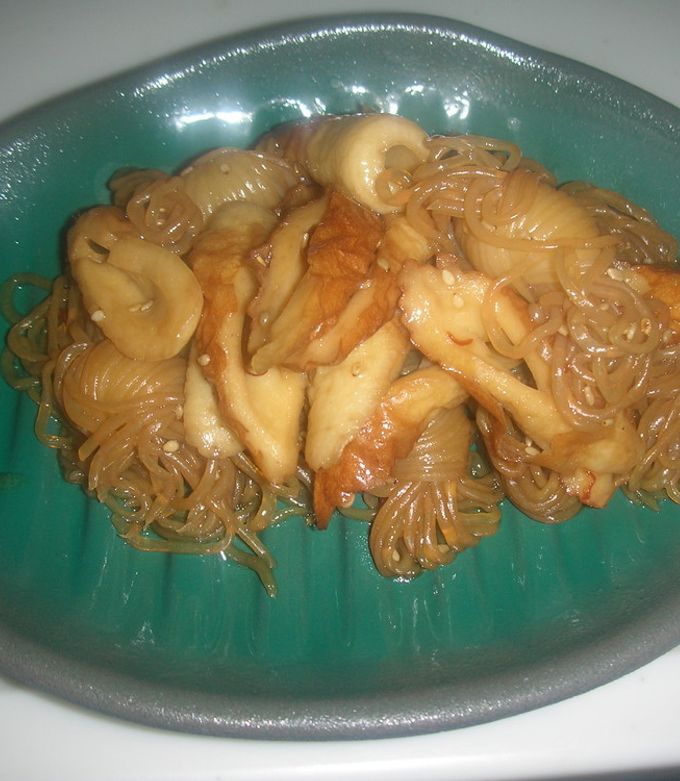 しらたき様確認ページ 簡単！しらたきと竹輪の甘辛炒め煮 by macreo 【クックパッド】 簡単