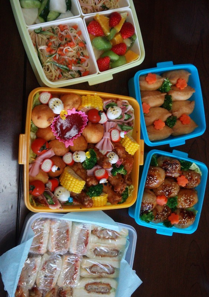 運動会のお弁当(○´∀｀○)-レシピのメイン写真