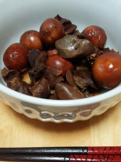鶏モツ煮-レシピのメイン写真