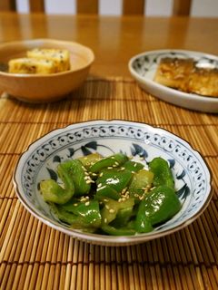 お弁当に☆ピーマンの塩炒め-レシピのメイン写真