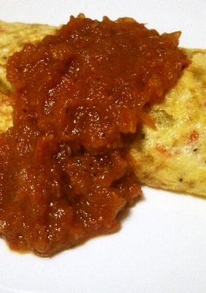 鶏挽き肉の~オムレツ~-レシピのメイン写真