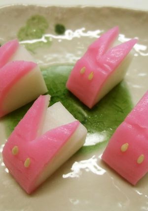 うさぎ☆かまぼこ-レシピのメイン写真