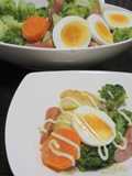 ウチの温野菜サラダ