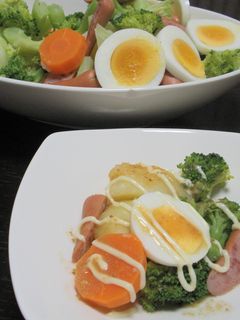 ウチの温野菜サラダ-レシピのメイン写真