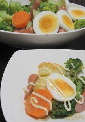 ウチの温野菜サラダ-レシピのメイン写真