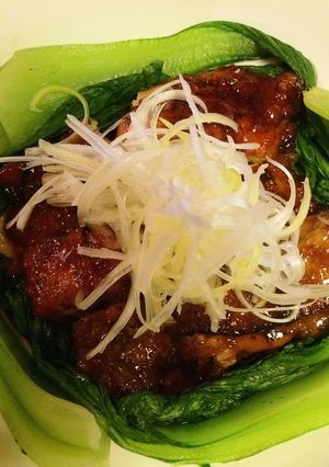 お酢入りの中華風照り焼きチキン-レシピのメイン写真