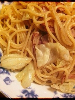 キャベツで作る和風パスタ!-レシピのメイン写真