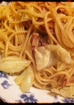 キャベツで作る和風パスタ！-レシピのメイン写真