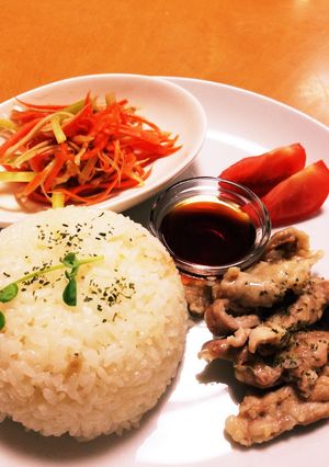 鳥のせせりでシンガポールチキンライス-レシピのメイン写真