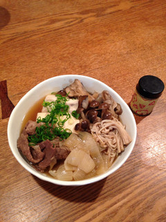 きのこたっぷり肉豆腐-レシピのメイン写真