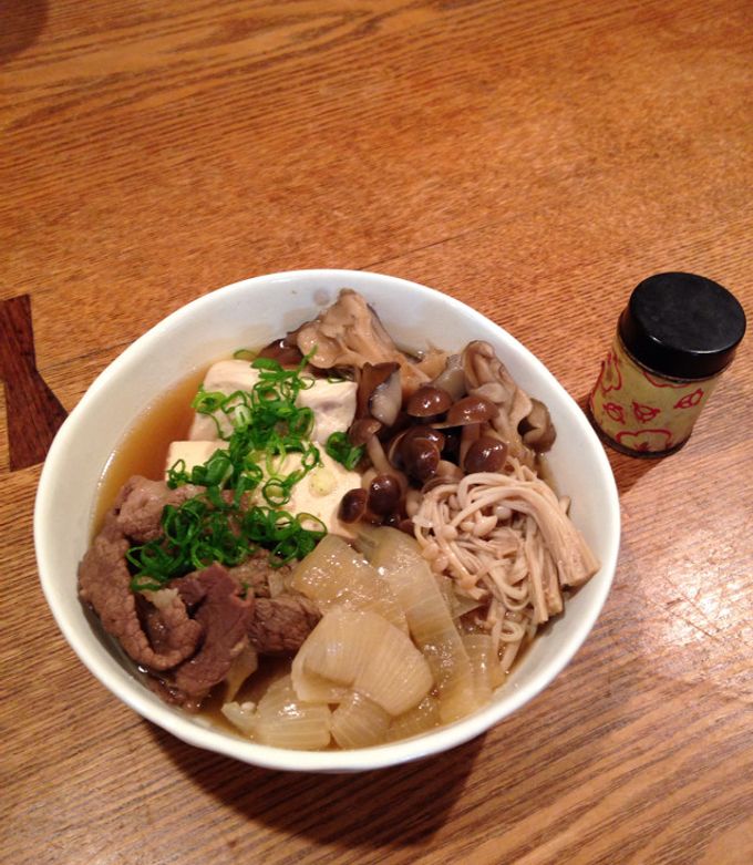 きのこたっぷり肉豆腐-レシピのメイン写真