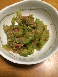簡単!ゴーヤアレンジ!酢味噌和え-レシピのメイン写真