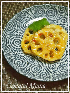 簡単!フライド蓮根のスイートチリ和え-レシピのメイン写真