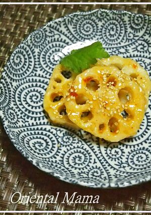 簡単！フライド蓮根のスイートチリ和え-レシピのメイン写真