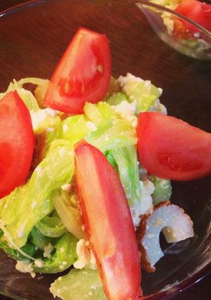 妊婦さんに！食べるキャベツサラダ♪-レシピのメイン写真