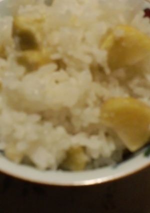 うちの栗ごはん-レシピのメイン写真