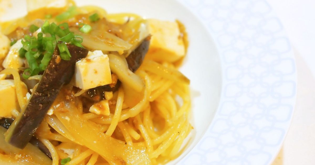 簡単便利で美味しい！麻婆豆腐パスタ by くろうさぎ、れもん