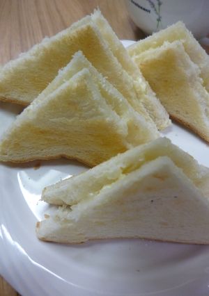 梨ジャムのホットサンドイッチ-レシピのメイン写真