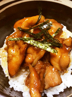 やきとり丼-レシピのメイン写真