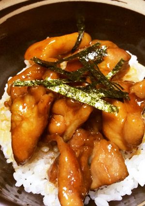 やきとり丼-レシピのメイン写真
