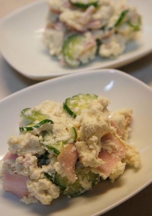 食物繊維いっぱい、おからサラダ-レシピのメイン写真