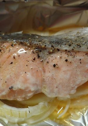 簡単☆トースターで鮭のホイル焼き-レシピのメイン写真