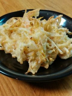 フンワリ☆もやしとカニカマの節約かき揚げ-レシピのメイン写真