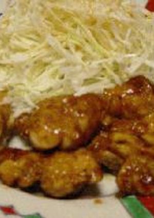 鶏肉のカレー照り焼き-レシピのメイン写真