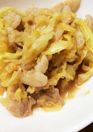 豚肉とキャベツの味噌炒め-レシピのメイン写真