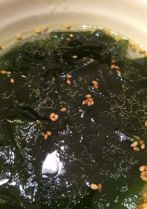 簡単♫疲労回復わかめスープ-レシピのメイン写真