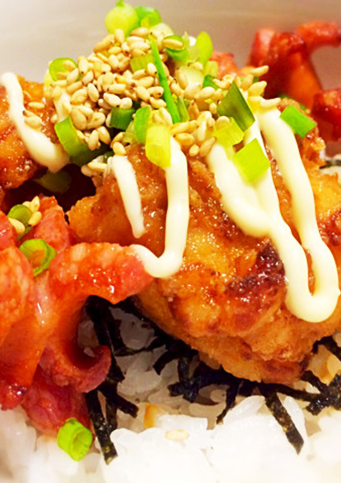 残った唐揚げで☆簡単唐揚げ丼-レシピのメイン写真