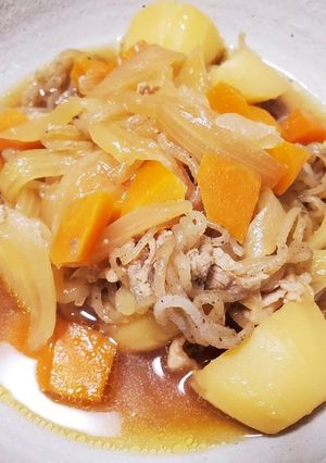 甘すぎない肉じゃが-レシピのメイン写真