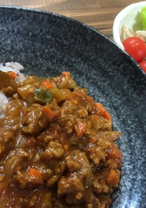 我が家のキーマカレー-レシピのメイン写真