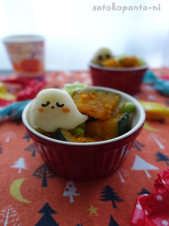 ジャガイモアート☆おばけちゃんハロウィン-レシピのメイン写真
